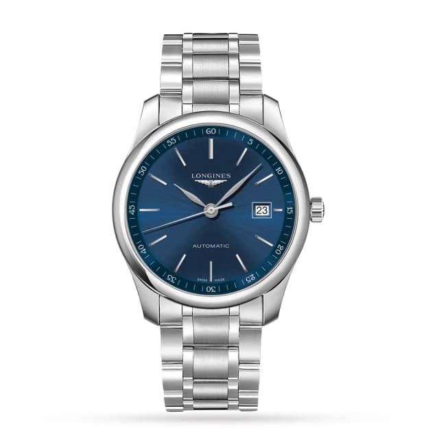 Longines Master Collection 40mm Automatic Mens Watch in silver|gray from WatchesOfSwitzerland, photo 1 of 1