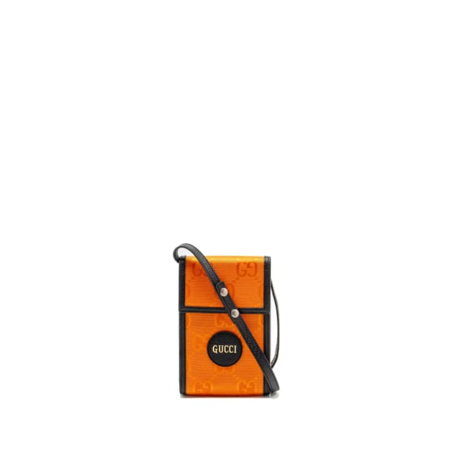 Gucci Off the Grid Mini Crossbody Bag Nylon Orange SHW in Orange Nylon from EMIER, photo 1 of 1
