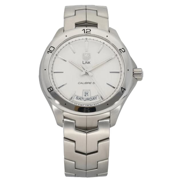 TAG Heuer Link WAT2011-0 42mm Stainless Steel Watch from H&T, photo 1 of 1