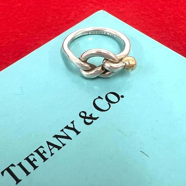 Tiffany & Co. Vintage Love Knot Ring Silver in Silver from The Reluxe, photo 1 of 1