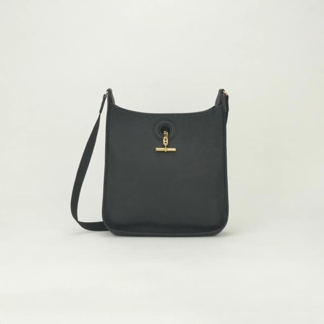Hermès Vespa PM Shoulder Bag Togo Noir Black Gold in Black Togo leather from The Reluxe, photo 1 of 1