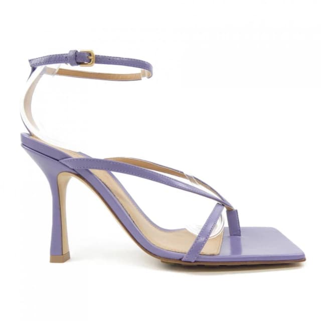 Bottega Veneta Stretch Strap Sandals in Lambskin from The Reluxe, photo 1 of 1