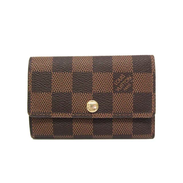 Louis Vuitton Damier Multicles 6 N62630 Men,Women Damier Canvas Key Case Ebene in Brown Damier Canvas from Elady, photo 1 of 1