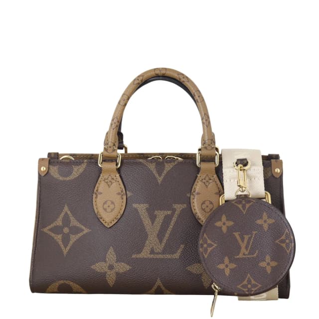 Louis Vuitton OnTheGo East West Monogram Giant Reverse in Coated canvas from Luxe.It.Fwd, photo 1 of 1