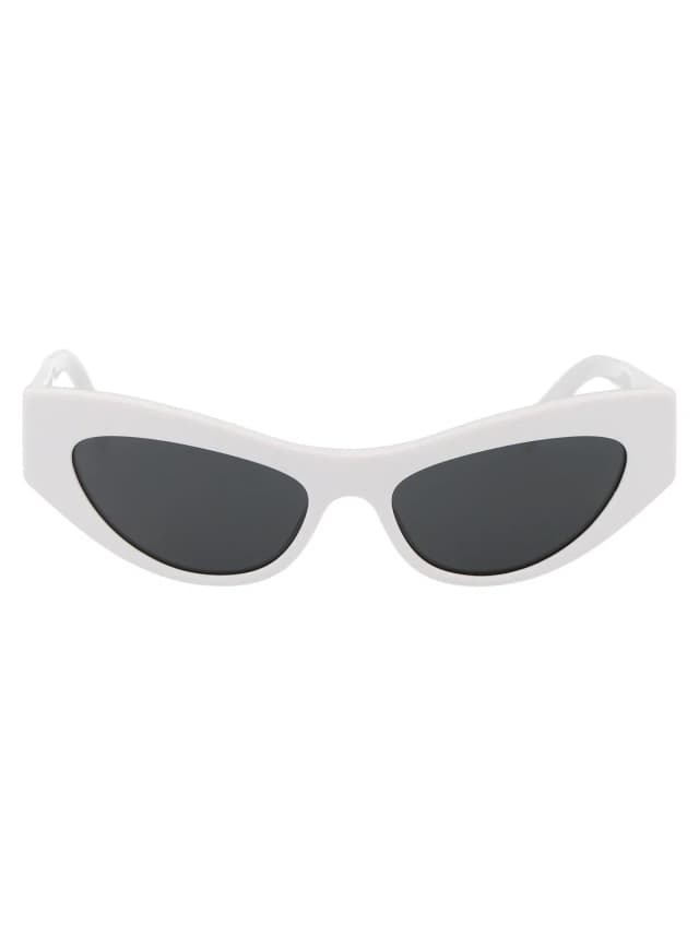 Dolce & Gabbana 0dg4450 Acetate Cat-Eye Sunglasses — White in White from HEWI, photo 1 of 1