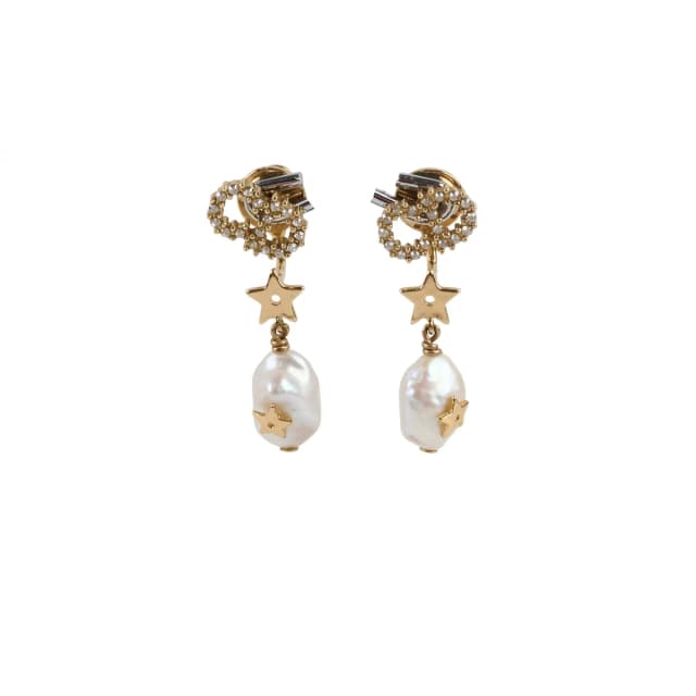 Dior Pearl Drop Fashion Earrings from The Purse Affair, photo 1 of 1