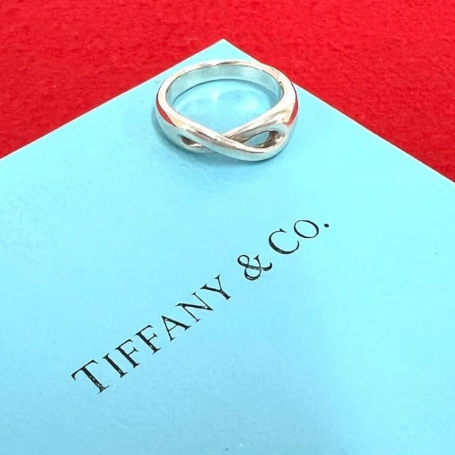 Tiffany & Co. Vintage Infinity Ring 925 Sterling Silver in Silver from The Reluxe, photo 1 of 1