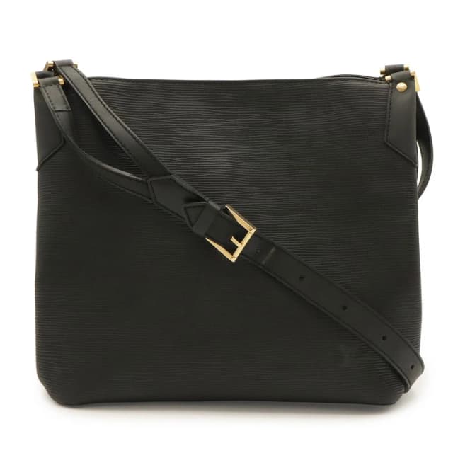Louis Vuitton Epi Mandala MM Shoulder Bag Noir Black in Black Leather from The Reluxe, photo 1 of 1
