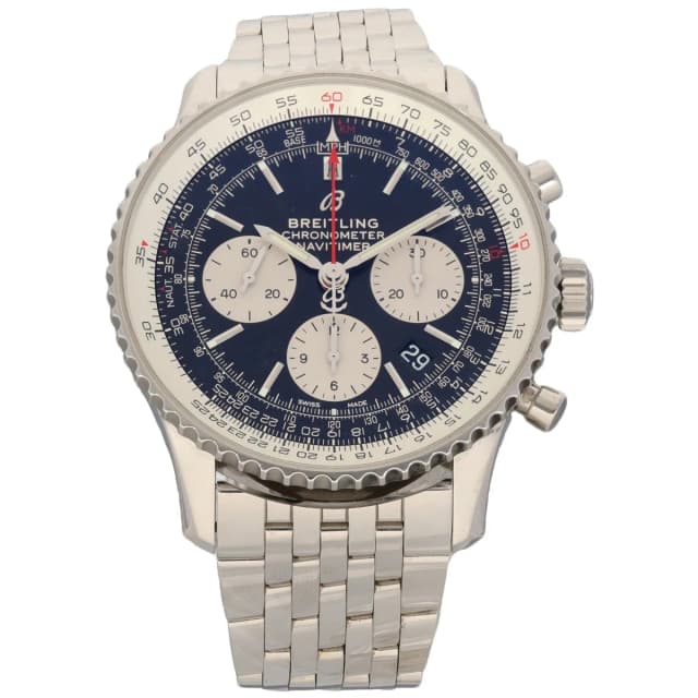 Breitling Navitimer B01 AB0121 43mm Stainless Steel Watch from H&T, photo 1 of 1