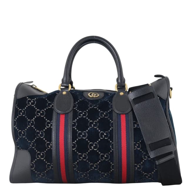 Gucci GG Medium Velvet Duffle in Velvet from Luxe.It.Fwd, photo 1 of 1
