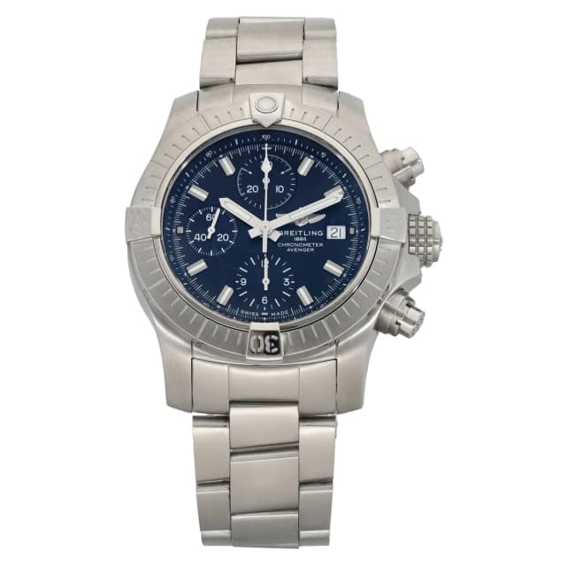 Breitling Avenger A13385 44mm Stainless Steel Watch from H&T, photo 1 of 1