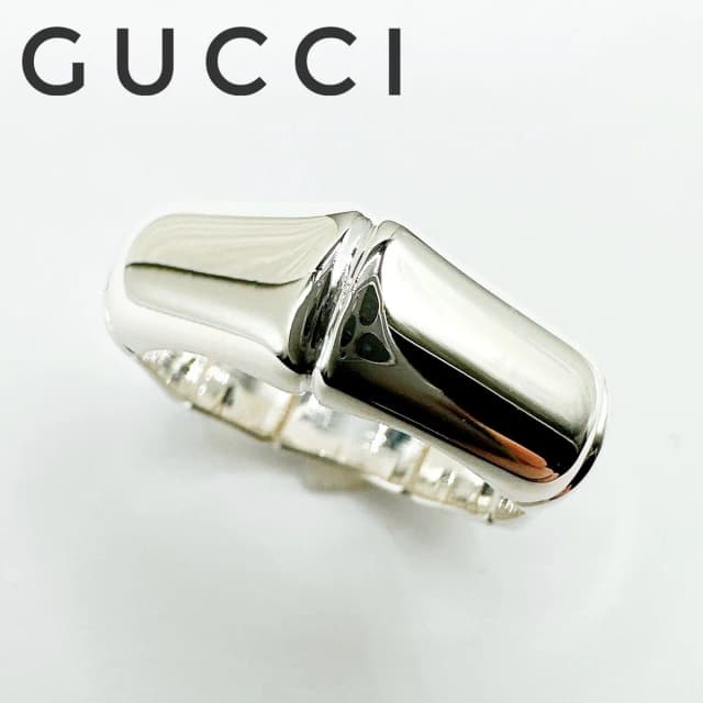 Gucci Bamboo Silver Ring in Silver from The Reluxe, photo 1 of 1