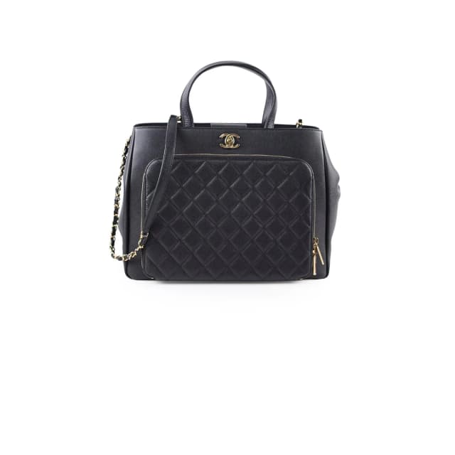 Chanel Business Affinity Tote Bag Black Caviar in Black Caviar leather from The Purse Affair, photo 1 of 1