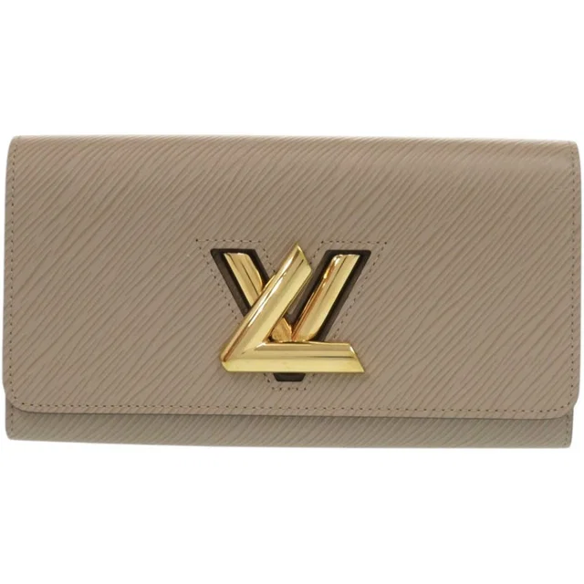 Louis Vuitton Portefeuille Twist Epi Leather Beige Bifold Wallet in Beige Leather from The Reluxe, photo 1 of 1
