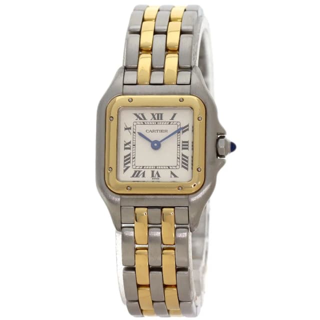 Cartier Panthère SM 2 Row Watch SS Yellow Gold in Yellow from The Reluxe, photo 1 of 1