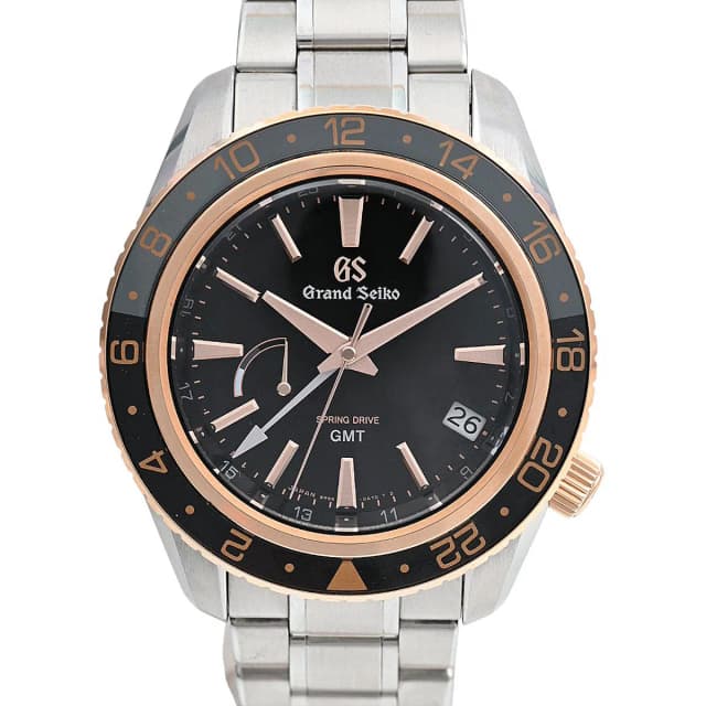 Seiko Sports Collection Spring Drive GMT SBGE251 Automatic, Black from VINTAGE QOO TOKYO, photo 1 of 1