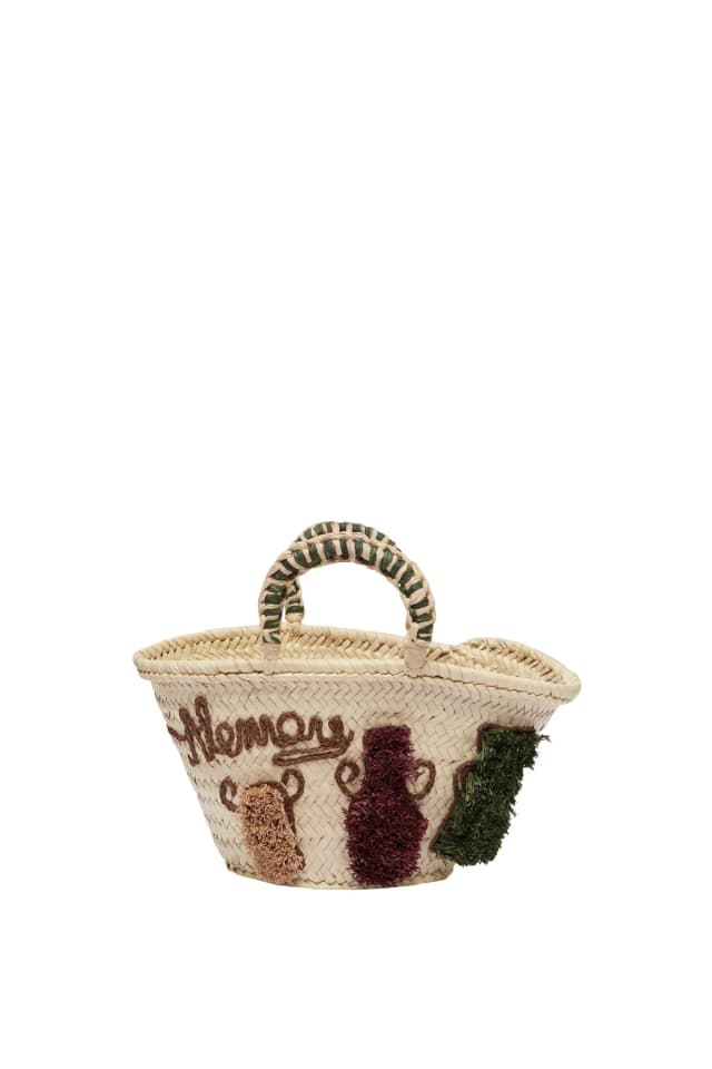 2504 - RESORT 26 MICHELLE TUFTED MINI BASKET, image 1 of 1 from Alemais