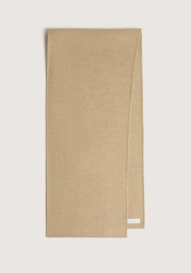 VIKTORIA & WOODS Shield Wool Scarf in BUTTERSCOTCH, image 1 of 1 from Viktoria & Woods
