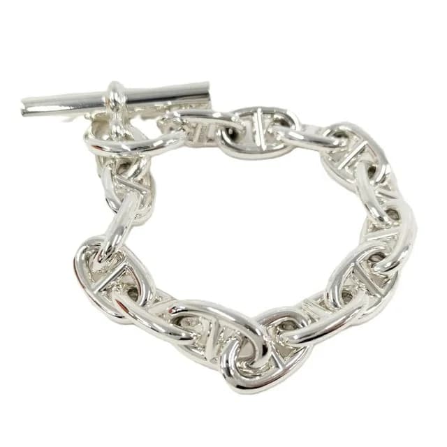 Hermès Bracelet Chaine D'Ancre MM Silver in Silver from The Reluxe, photo 1 of 1