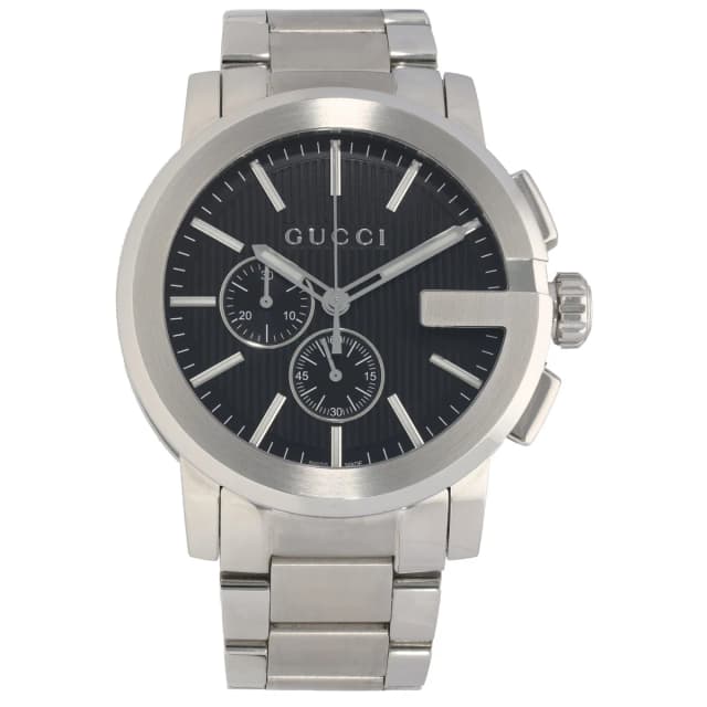 Gucci G-Chrono 101.2 44mm Stainless Steel Watch from H&T, photo 1 of 1