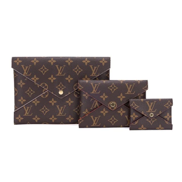 Louis Vuitton Pochette Kirigami Brown Monogram Canvas Handbag in Brown Coated canvas from The Reluxe, photo 1 of 1