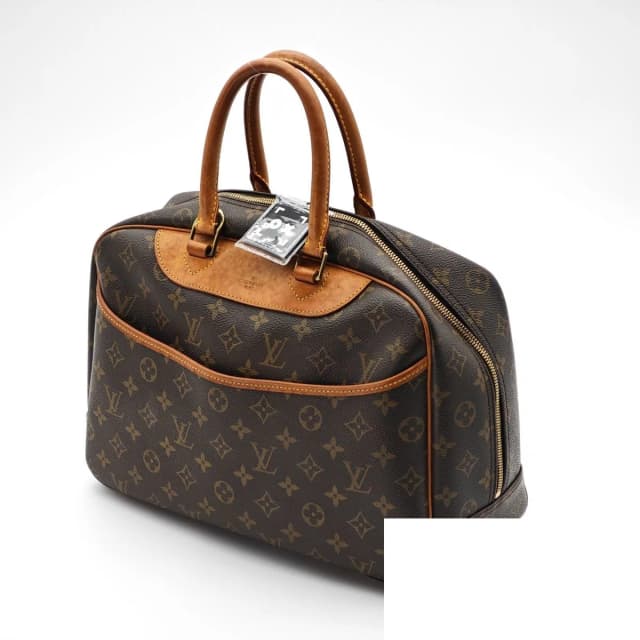 Louis Vuitton Deauville Bag Handbag Brown in Brown Coated canvas from The Reluxe, photo 1 of 1