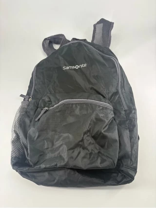 Samsonite Black Compact Everyday Backpack in gray|black from Poshmark, photo 1 of 1