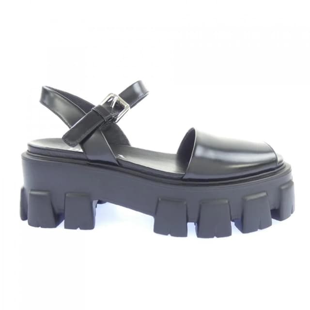 Prada Monolith Sandals Black in Black from The Reluxe, photo 1 of 1