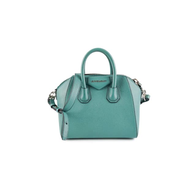 Givenchy Mini Antigona Turquoise in Blue Leather from The Purse Affair, photo 1 of 1