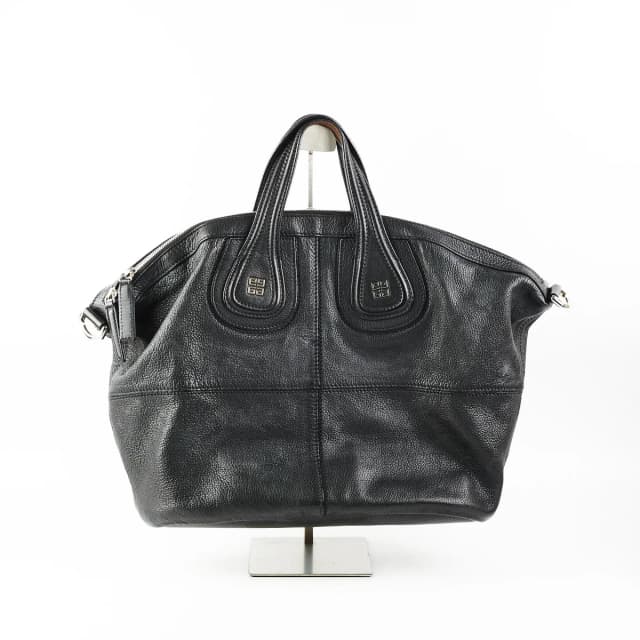 Givenchy Nightingale Medium Black in Black Leather from The Purse Affair, photo 1 of 1