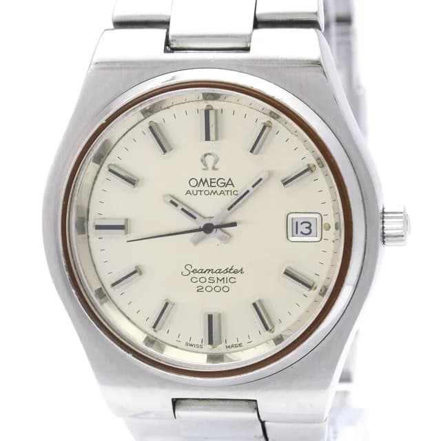 Omega Seamaster Cosmic 2000 Cal 1012 Steel Automatic Mens Watch 166.135 in Silver from Elady, photo 1 of 1