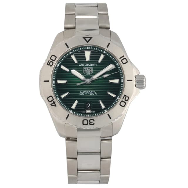 TAG Heuer Aquaracer WBP2115 40mm Stainless Steel Watch from H&T, photo 1 of 1
