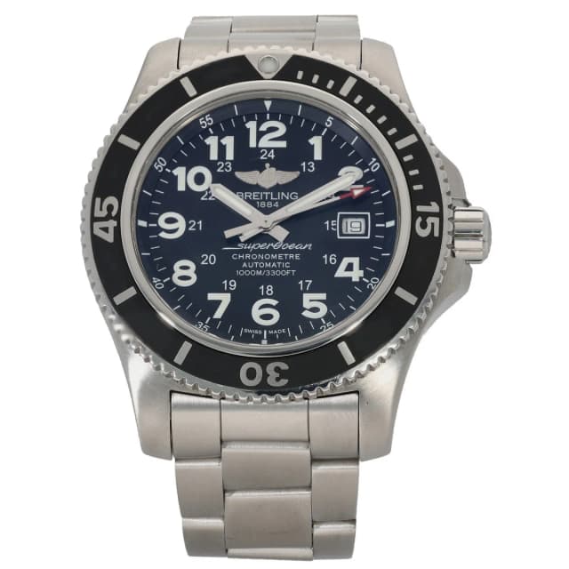 Breitling Superocean II A17392 44mm Stainless Steel Watch from H&T, photo 1 of 1