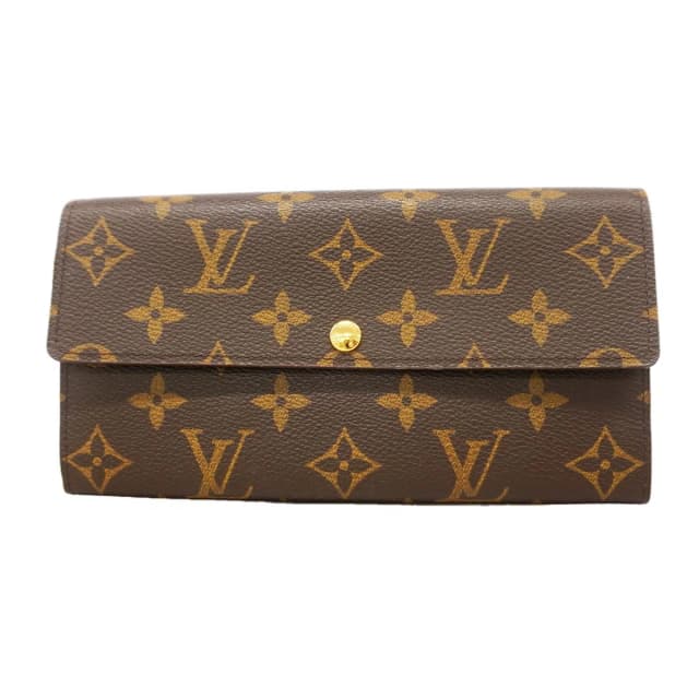 Louis Vuitton Wallet Monogram Portefeuille Sarah Brown in Brown from The Reluxe, photo 1 of 1