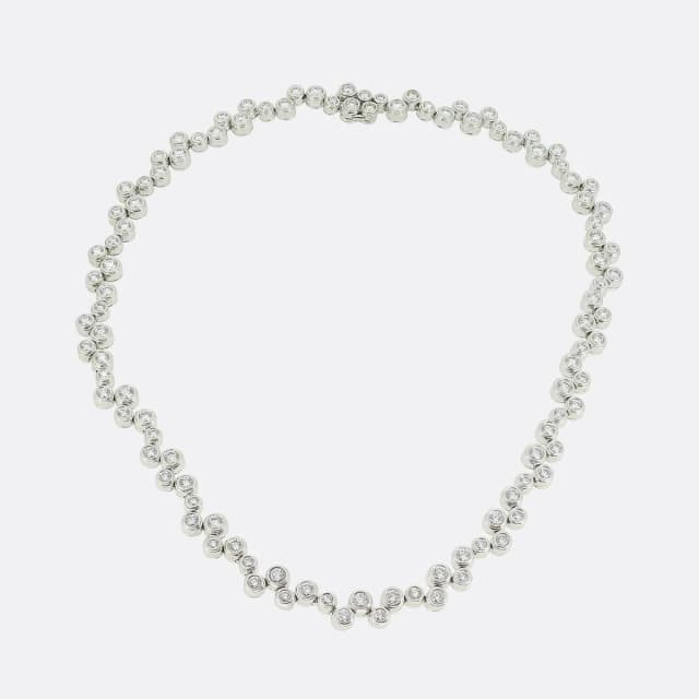 Tiffany & Co. 10.00 Carat Diamond Bubble Necklace from The Vintage Jeweller, photo 1 of 1