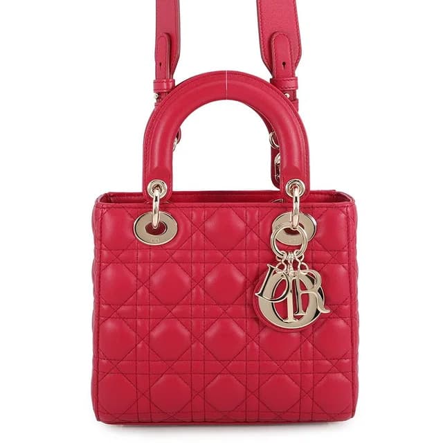 Dior Handbag Lady MY Cannage Lambskin 2-Way in Lambskin from The Reluxe, photo 1 of 1