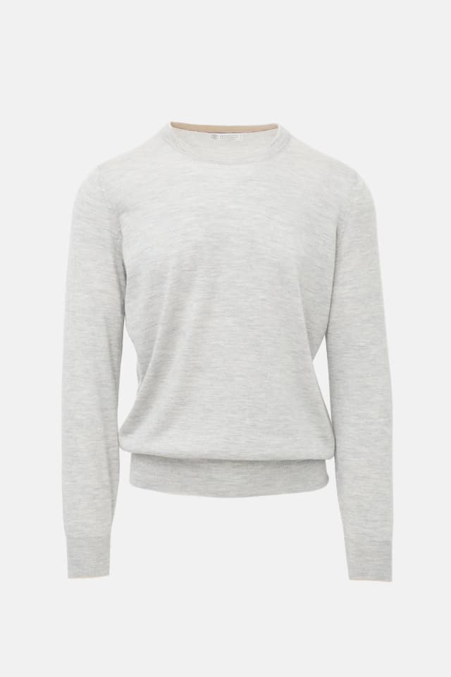 Brunello Cucinelli Cashmere & Silk Sweater in Silk from VSP Consignment, photo 1 of 1