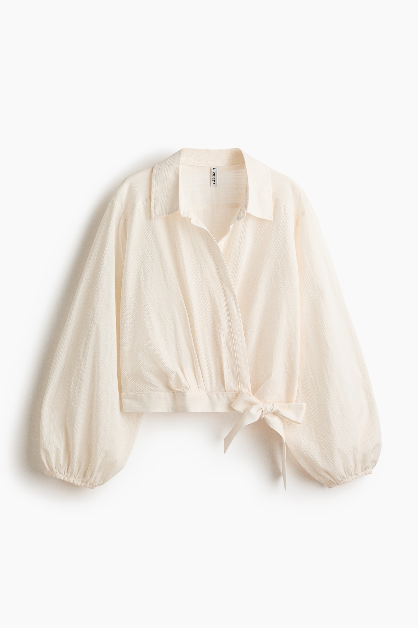 H&M Cotton Wrap Shirt, image 1 of 1 from H&M (Canada)