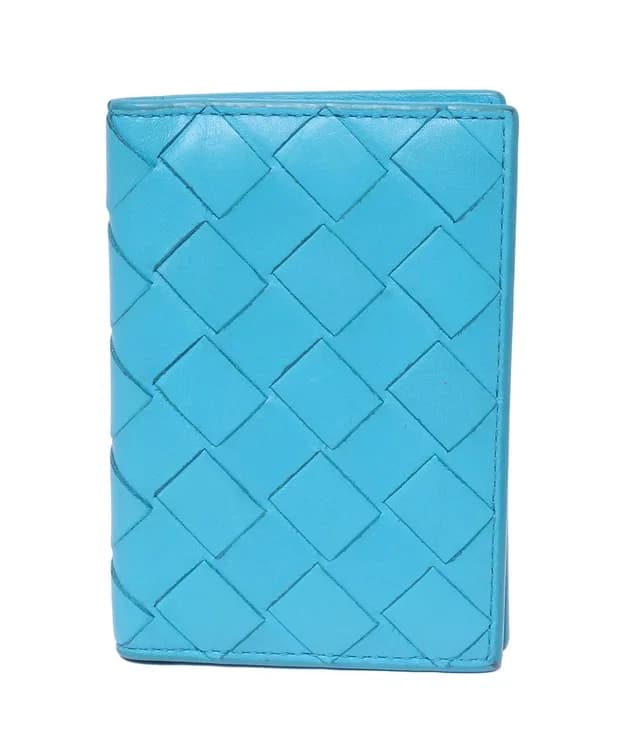Bottega Veneta Card Case Intrecciato in Woven leather from The Reluxe, photo 1 of 1