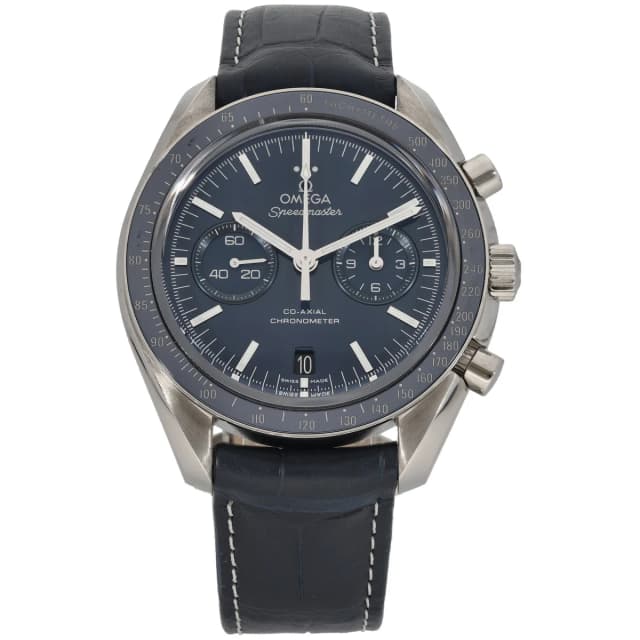 Omega Speedmaster 311.93.44.51.03.001 44.25mm Titanium Watch in Leather from H&T, photo 1 of 1