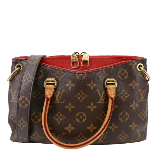 Louis Vuitton Pallas BB Monogram Canvas Shoulder Bag Brown in Brown Coated canvas from Dallas Designer Handbags, photo 1 of 1