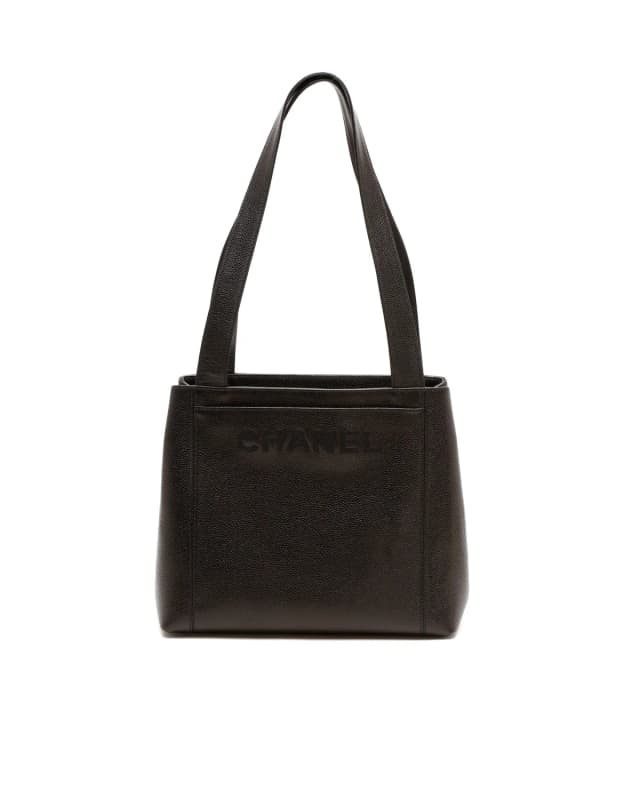 Chanel CC Caviar Tote Bag in Caviar leather from A Retro Tale, photo 1 of 1