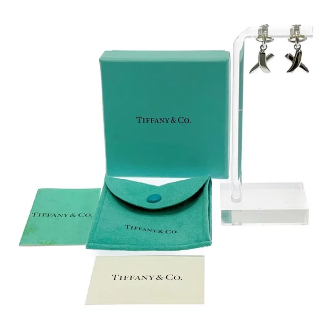 Tiffany & Co. Kiss Swing Earrings in Silver from The Reluxe, photo 1 of 1