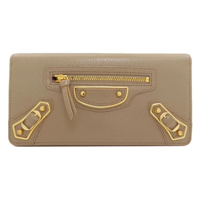 Balenciaga Classic Metallic Edge Mani Wallet Leather in Leather from The Reluxe, photo 1 of 1