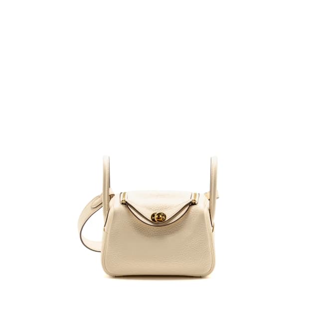 Hermès Mini Lindy Clemence Nata GHW Stamp U in Clemence leather from EMIER, photo 1 of 1