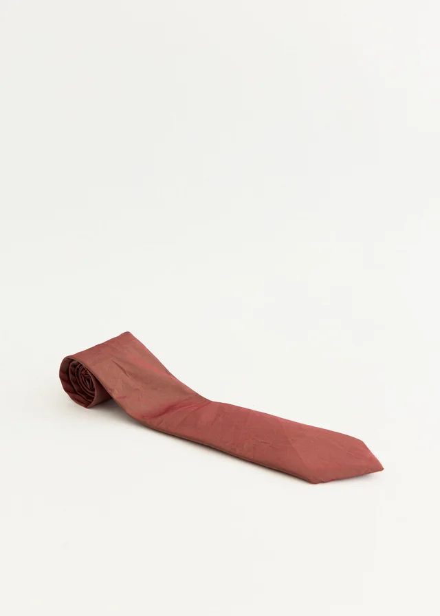 Our Legacy Tie in Shining Cherry Crinkle Solaro, image 1 of 1 from Incu