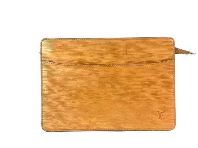 Louis Vuitton Brown Epi Leather Pochette Homme Envelope Clutch in Brown Leather from Bagriculture, photo 1 of 1