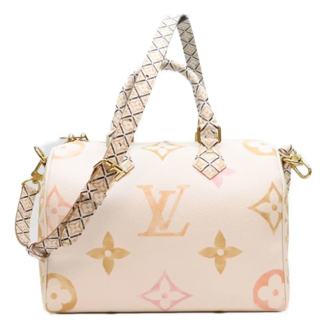 Louis Vuitton by the Pool Speedy Bandouliere 25 Mini Boston Bag in Coated canvas from The Reluxe, photo 1 of 1