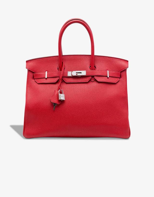 Hermès Birkin 35 Togo Rouge Garance in Red Togo leather from SACLÀB, photo 1 of 1