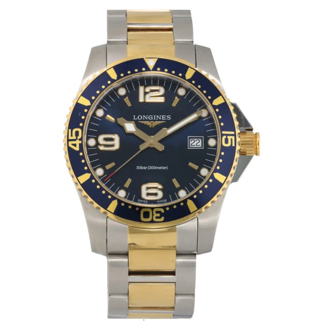 Longines Hydro Conquest L3.740.3 41mm Bi-Colour Watch from H&T, photo 1 of 1